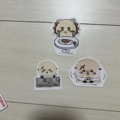 ちいかわ ダイカットステッカー ラッコ＆シーサーセット