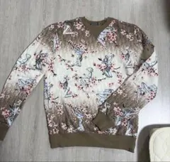 にゃんまる様専用DOLCE & GABBANA 美品シルクフラワープリントニット