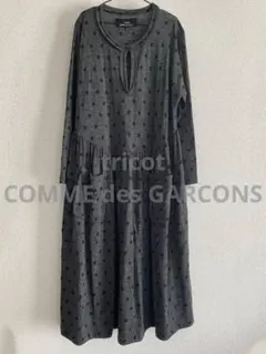 tricot COMME des GARCONS ドットワンピース　サイズS
