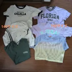 ラスト値引き☆　ダンス　レッスン着　Tシャツ　スウェット　140　150サイズのサムネイル