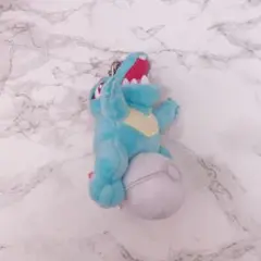 ポケモンセンター ワニノコ 連れ歩き マスコット ぬいぐるみ - メルカリ