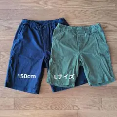 ユニクロ　キッズハーフパンツ 2枚セット！