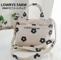 ♡LOWRYS FARM♡美品♡2WAYミニトートバッグ