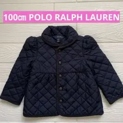 100㎝ POLO RALPH LAUREN ネイビー キルティングコート