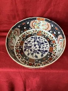 有田焼 大鉢 盛鉢 皿 古伊万里 第壱陶器 錦花鳥文大鉢昭和レトロインテリア雑貨