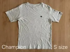 Champion Tシャツ 無地 オフホワイトC3-P300 半袖　S size
