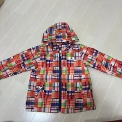 HOT BISCUITS ミキハウス　チェック柄　薄手　ジャンパー　 110cm
