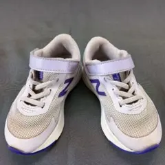 New Balance 611 15cm キッズスニーカー パープル 子供靴