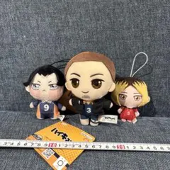 【現品限り】バラ売り不可　ハイキュー　マスコット　3点セット