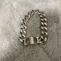 【未使用】ディオール　現行　ブレスレット　couture プレート　チェーン DIOR | CD Icon チェーンリンク ブレスレット シルバー