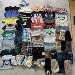 男の子 1年着 まとめ売り セット 100cm 110㎝　120㎝ 70枚