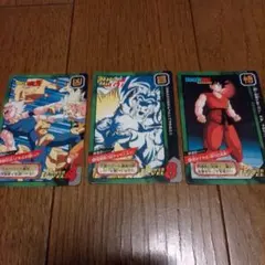 ドラゴンボールカードダス　特別弾　ノーマルカード3枚セット