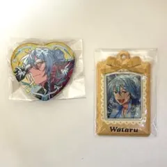 日々樹渉 ハート型缶バッジ ミニカードホルダーコレクション あんスタ