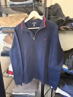 と*ん様 Polo Ralph Lauren ハーフジップ スウェット ポニー刺