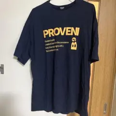 odastudio ロゴプリント Tシャツ ネイビー