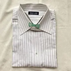 紳士　メンズ　半袖ワイシャツ　ワイシャツ　Yシャツ　ビジネスシャツ　ストライプ