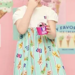 新品 アプレレクール 110cm ワンピース　サーティワン 女の子　キッズ