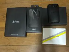 【ジャンク・通電音あり】BALMUDA Phone ブラックのサムネイル