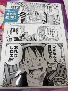 ONE PIECE ALL PAGES レイリー ルフィ シャッキー ナミ