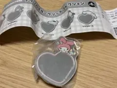 マイメロディ ハート型 アクリルミラークリップコレクション