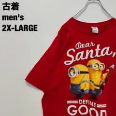 古着 DELTA ミニオン Dear Santa Tシャツ ビッグサイズ 2XLのサムネイル