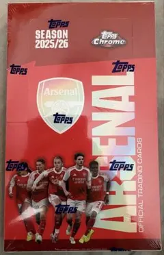 新品 2025-26 TOPPS CHROME ARSENAL アーセナル - メルカリ