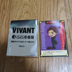 VIVANT CoCo壱番屋 限定オリジナルカード チョッキー・テーパーニット