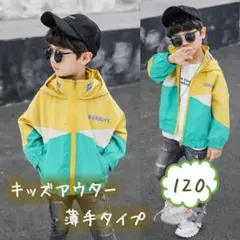 120　原色　マウンテンパーカー　ウィンドブレーカー