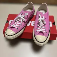 コンバース　オールスター　USエイジドカラーズOX ピンク　27cm