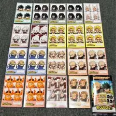 僕のヒーローアカデミー 証明写真風ステッカー コンプリート まとめ売り