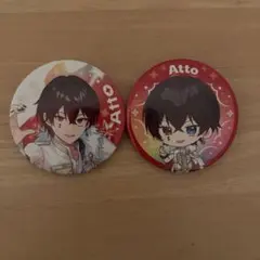 すとふぇす 2026 AMPTAK あっと 缶バッジ 等身デフォセット