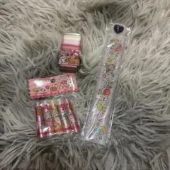 平成レトロ 平成 消しゴム 鉛筆キャップ 定規 3点 セット