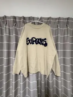 FREAK'S STORE ベージュ ニットセーター L 定価6000円のサムネイル