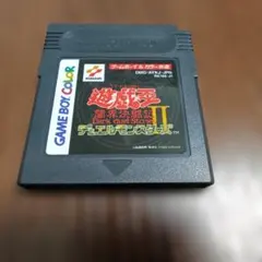 遊戯王デュエルモンスターズII 闇界決闘記 ゲームボーイソフト（箱