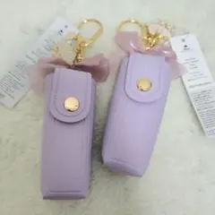 新品　ラプンツェル　リップケース　キーホルダー　THREEPY　２点