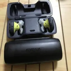 BOZEイヤホン、予備ケース付き