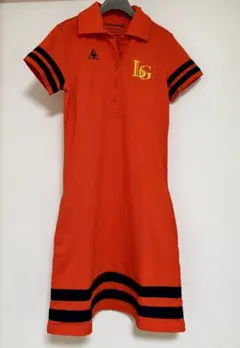 le coq sportif ポロワンピース Mサイズ オレンジ