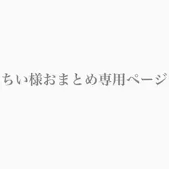 ちい　即購入◎素敵♡kawaii最安様 リクエスト 2点 まとめ商品