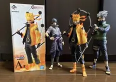 一番くじ NARUTO A賞ナルトB賞サスケC賞カカシ MASTERLISE