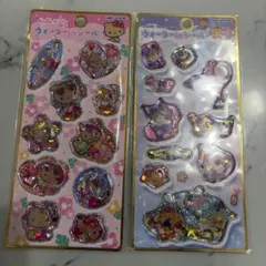 サンリオ キャラクター、キティ　ウォーターinシール 2種類