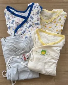新生児用 肌着4点セット 50-60 コンヒ肌着