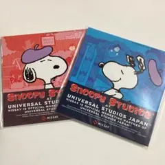 非売品 スヌーピー メモ帳 2個セット ニッセイ