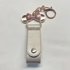ミニーマウス カチューシャキーホルダー
