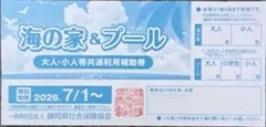 海の家&プール割引券3枚のサムネイル