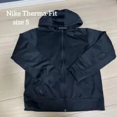 Nike Therma-Fit ジップパーカー Sサイズ ブラック
