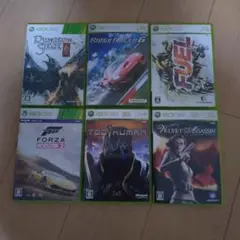 Xbox 360 ゲームセット６本