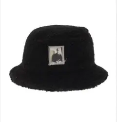 CA4LA フリース バケットハット 黒