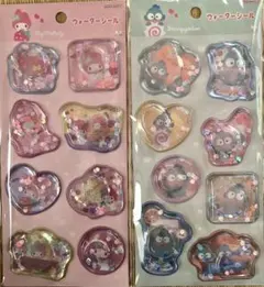 サンリオ　マイメロ　ハンギョドン　ウォーターシール 各8枚