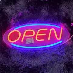 OPEN ネオンサイン LED看板 店舗用 インテリア　35センチ