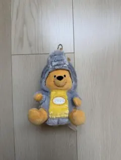 プーさん　干支のぬいぐるみバッジ　2024 辰年